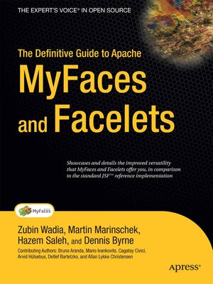 cover image of The Definitive Guide to Apache MyFaces and Facelets